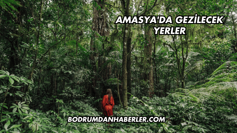 Amasya'da Gezilecek Yerler