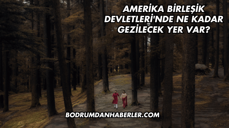 Amerika Birleşik Devletleri'nde Ne Kadar Gezilecek Yer Var?