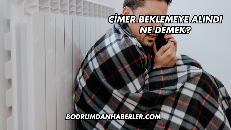 CİMER Beklemeye Alındı Ne Demek?