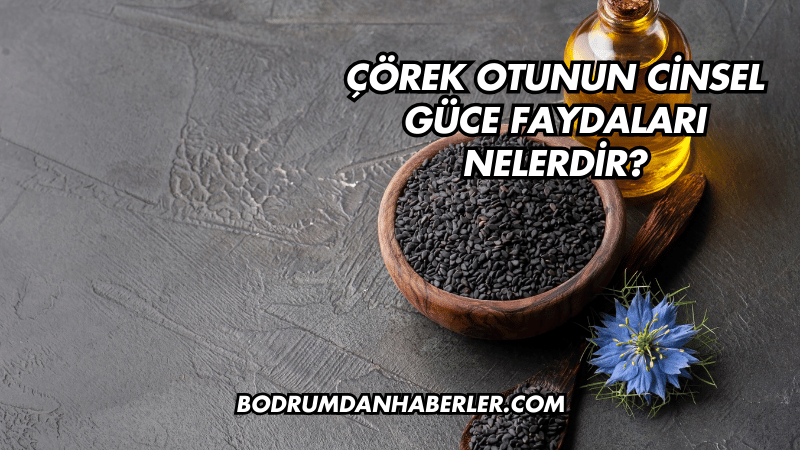 Çörek Otunun Cinsel Güce Faydaları Nelerdir?