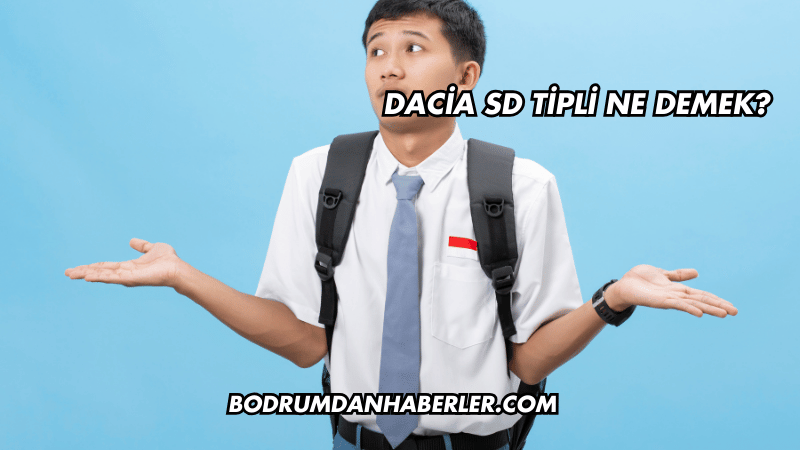Dacia SD Tipli Ne Demek?