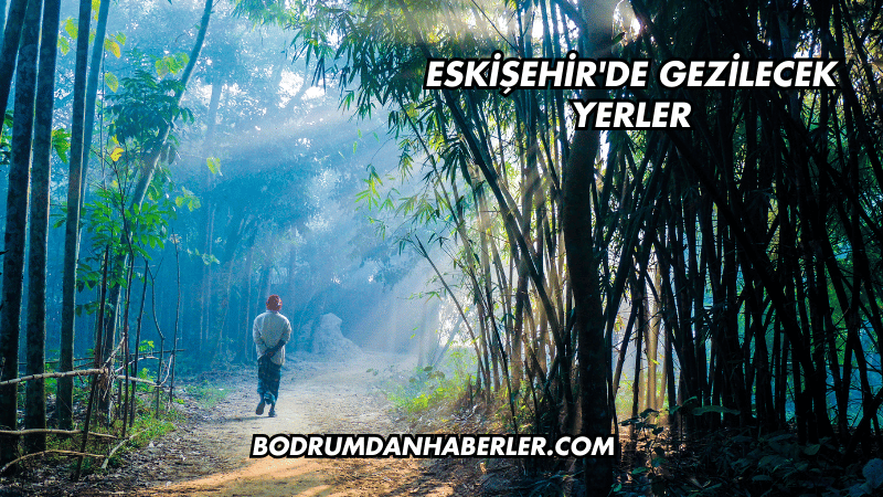Eskişehir'de Gezilecek Yerler