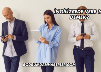 İngilizcede Verb Ne Demek?
