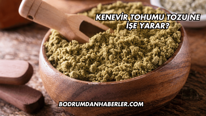 Kenevir Tohumu Tozu Ne İşe Yarar?