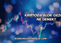 Kriptoda Blok Gezgini Ne Demek?