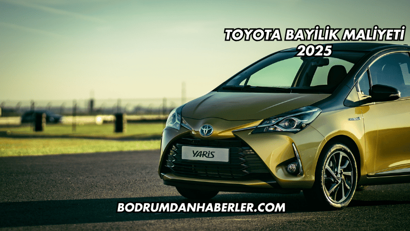 Toyota Bayilik Maliyeti 2025