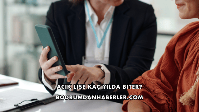 Açık Lise Kaç Yılda Biter?
