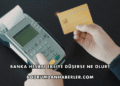 Banka Hesabı Eksiye Düşerse Ne Olur?