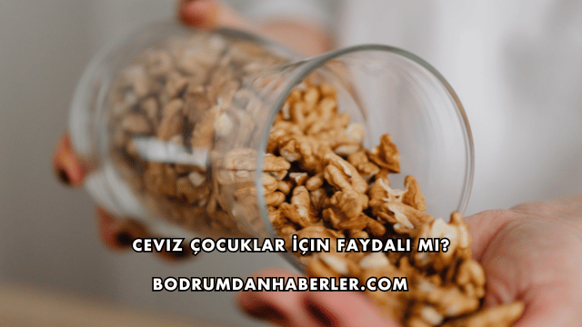 Ceviz Çocuklar İçin Faydalı mı?