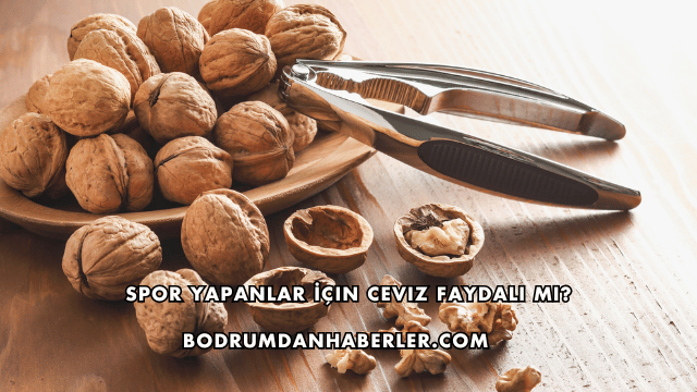 Spor Yapanlar İçin Ceviz Faydalı mı?